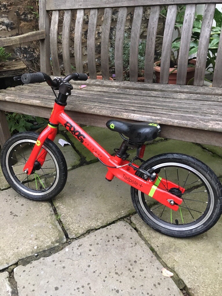 frog tadpole plus 14 balance bike